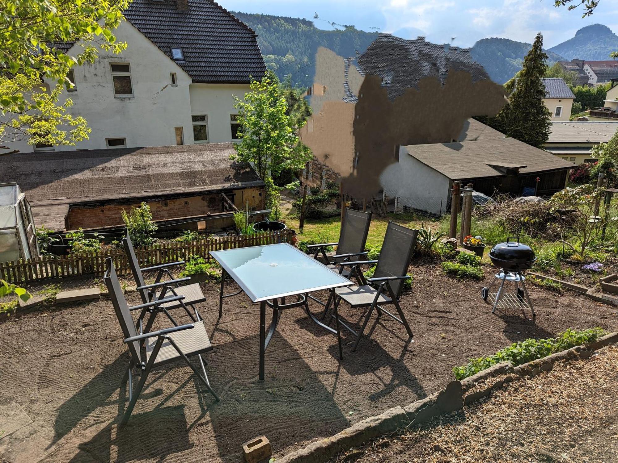 R1 - Urlaubsmagie - Bad Schandau Fusslaeufig, Garten Rathmannsdorf Exteriör bild
